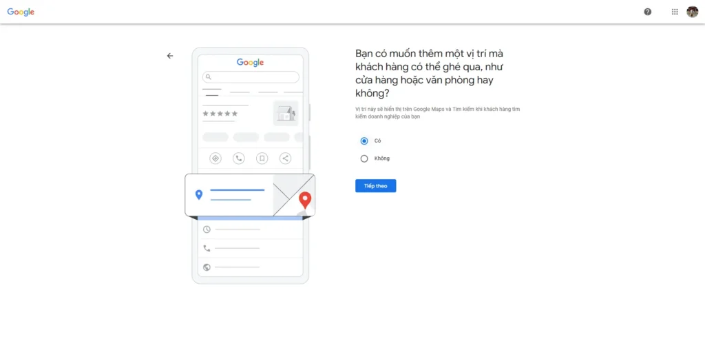 Dua doanh nghiep cua ban len Google 1